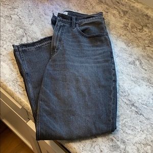 Abercrombie high rise curve love jeans
